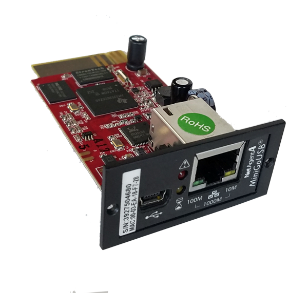 Orion Power Systems SNMP4-WEBCARD for Network Pro RTX2 and Online Pro RT1 / RTX1 ups systems.