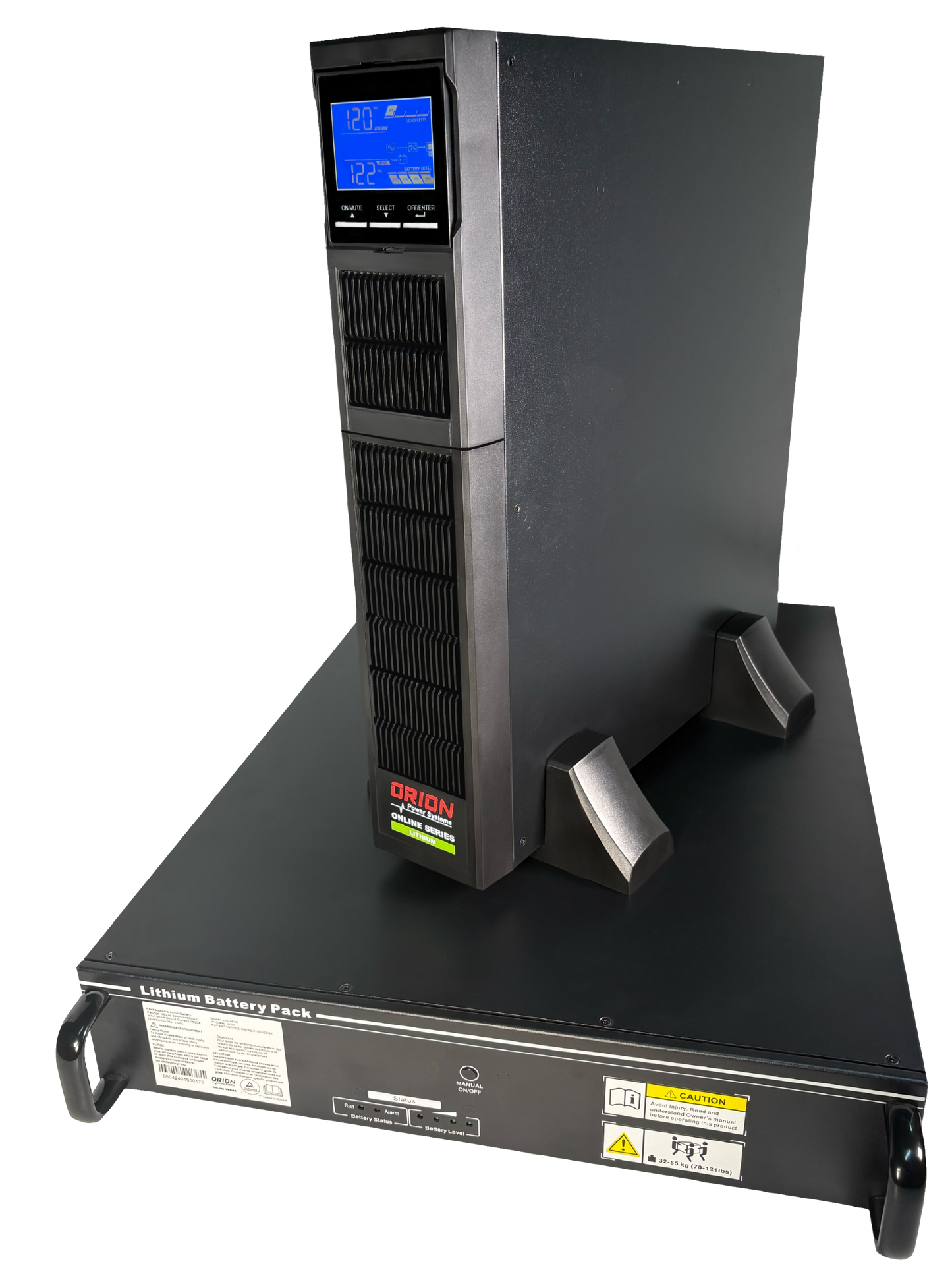 2000VA RTX Double Conversion Online UPS with long runtime from Orion Power Systems