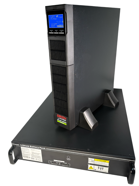 2000VA RTX Double Conversion Online UPS with long runtime from Orion Power Systems