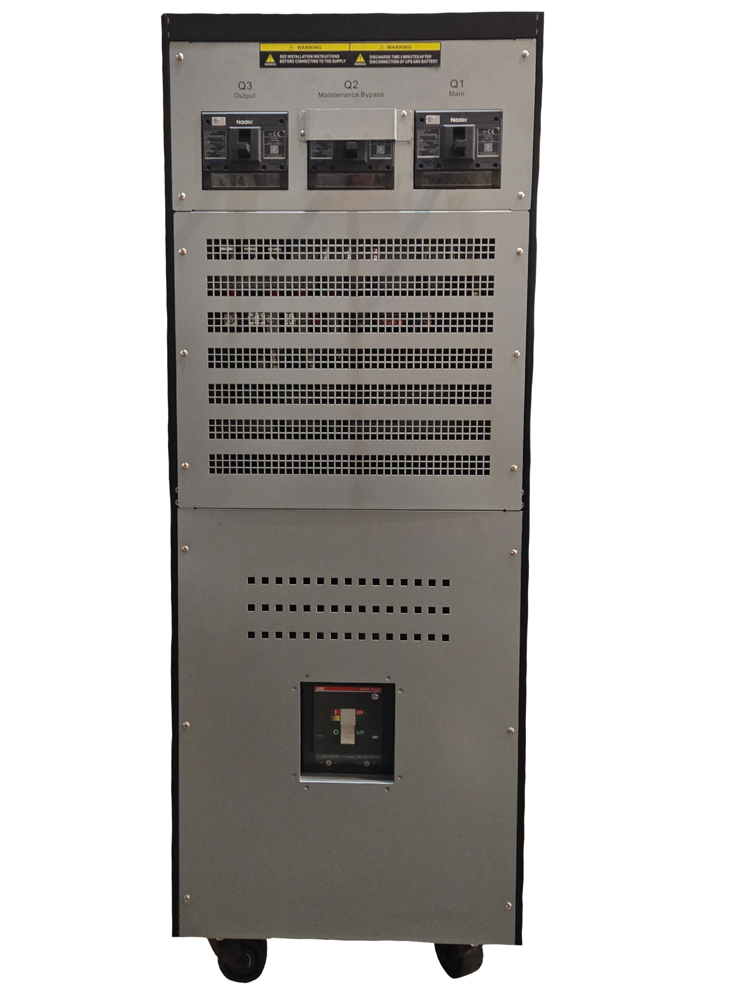 MSR 20 Kva ups back view