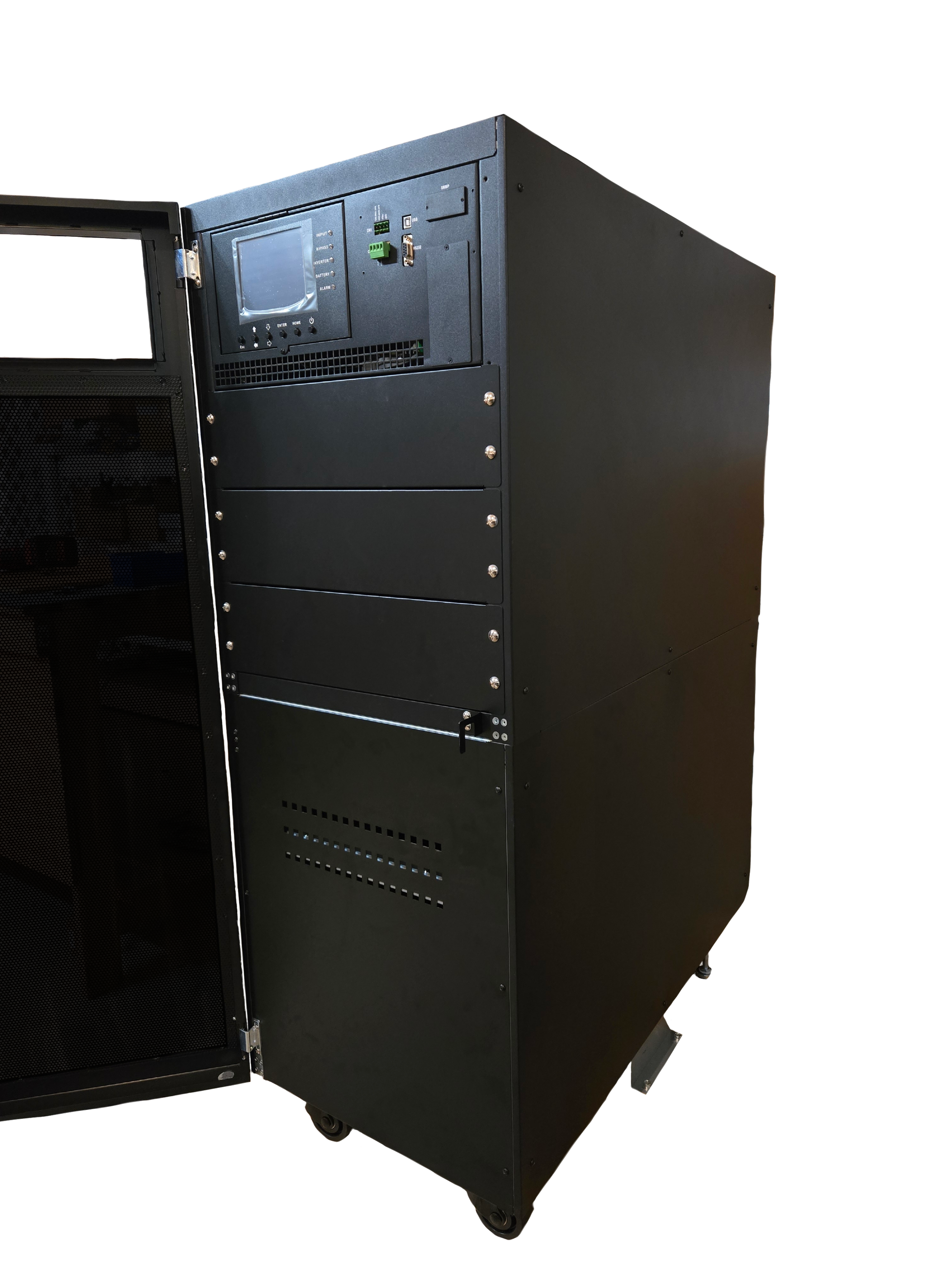 MSR 20 kVA ups with front door open