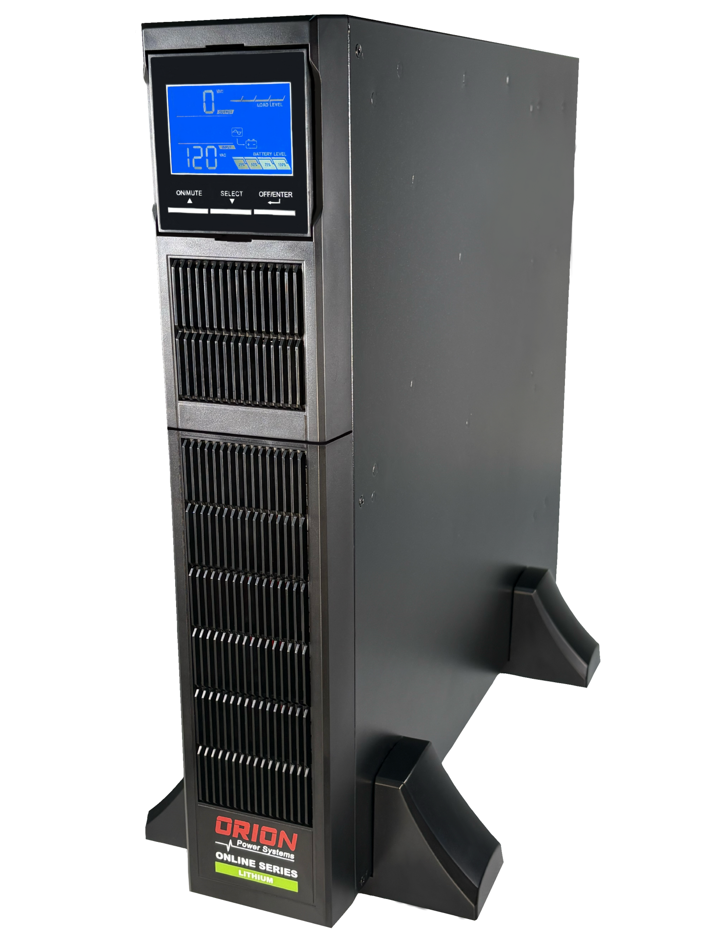 Online RT1L 2000VA true online Lithium battery UPS rated at 2000VA/1800 Watts.