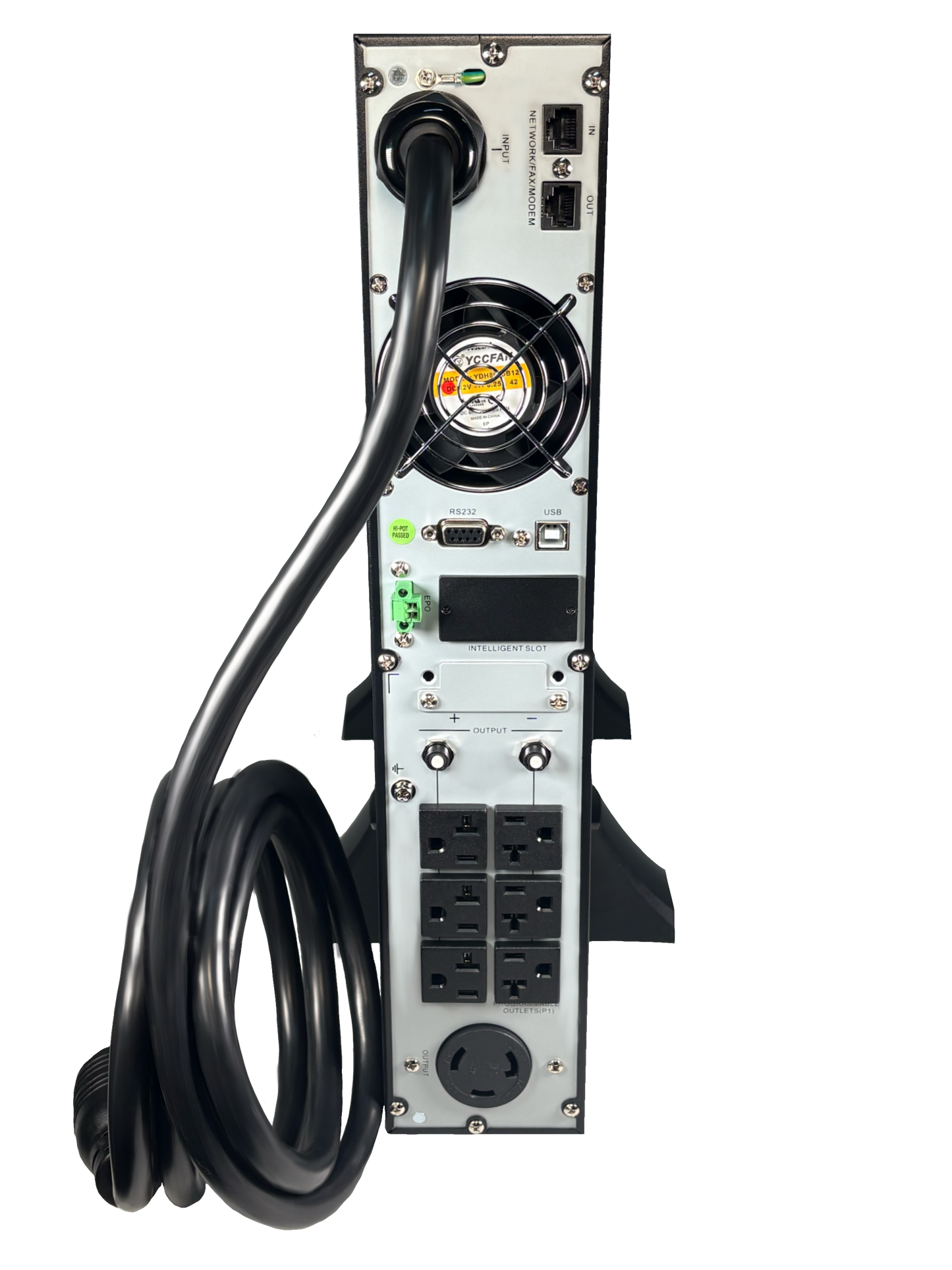 Online RT1L 3000VA true online Lithium battery UPS rated at 3000VA/ 2700 Watts.