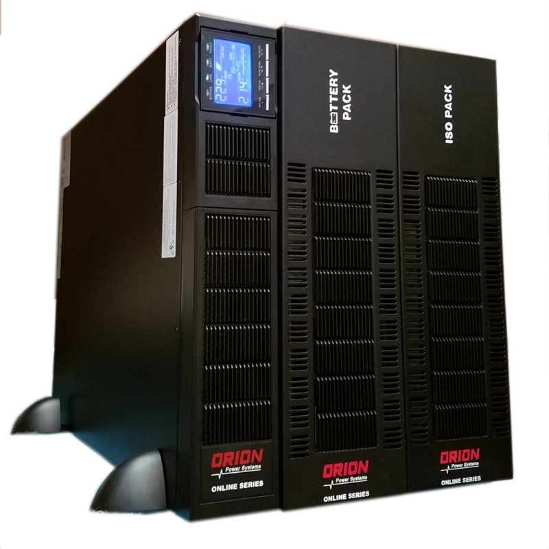 SCR3-6000RT online ups rated at 6kVA / 6kW