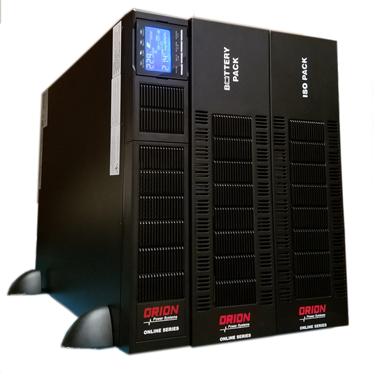 SCR3-6000RT online ups rated at 6kVA / 6kW