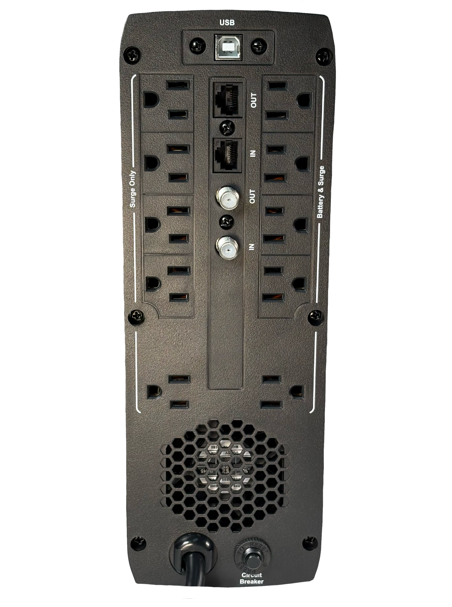 1000 G3 line interactive ups rated at 1000VA / 600W Features: