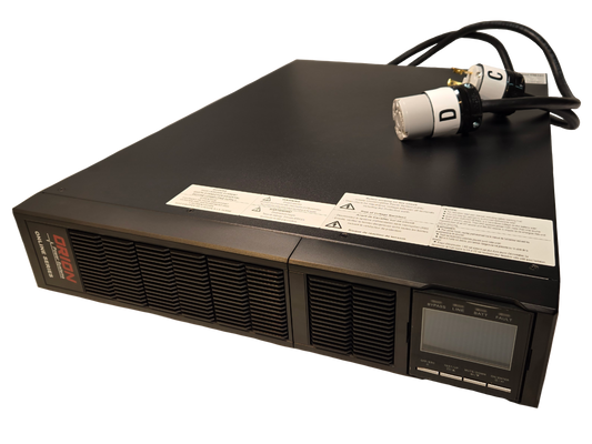 SCR3-6000RT online ups rated at 6kVA / 6kW  softwired