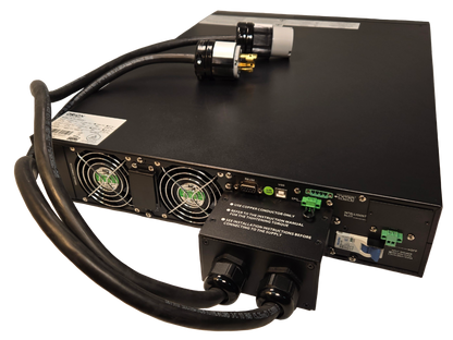 SCR3-6000RT online ups rated at 6kVA / 6kW  softwired